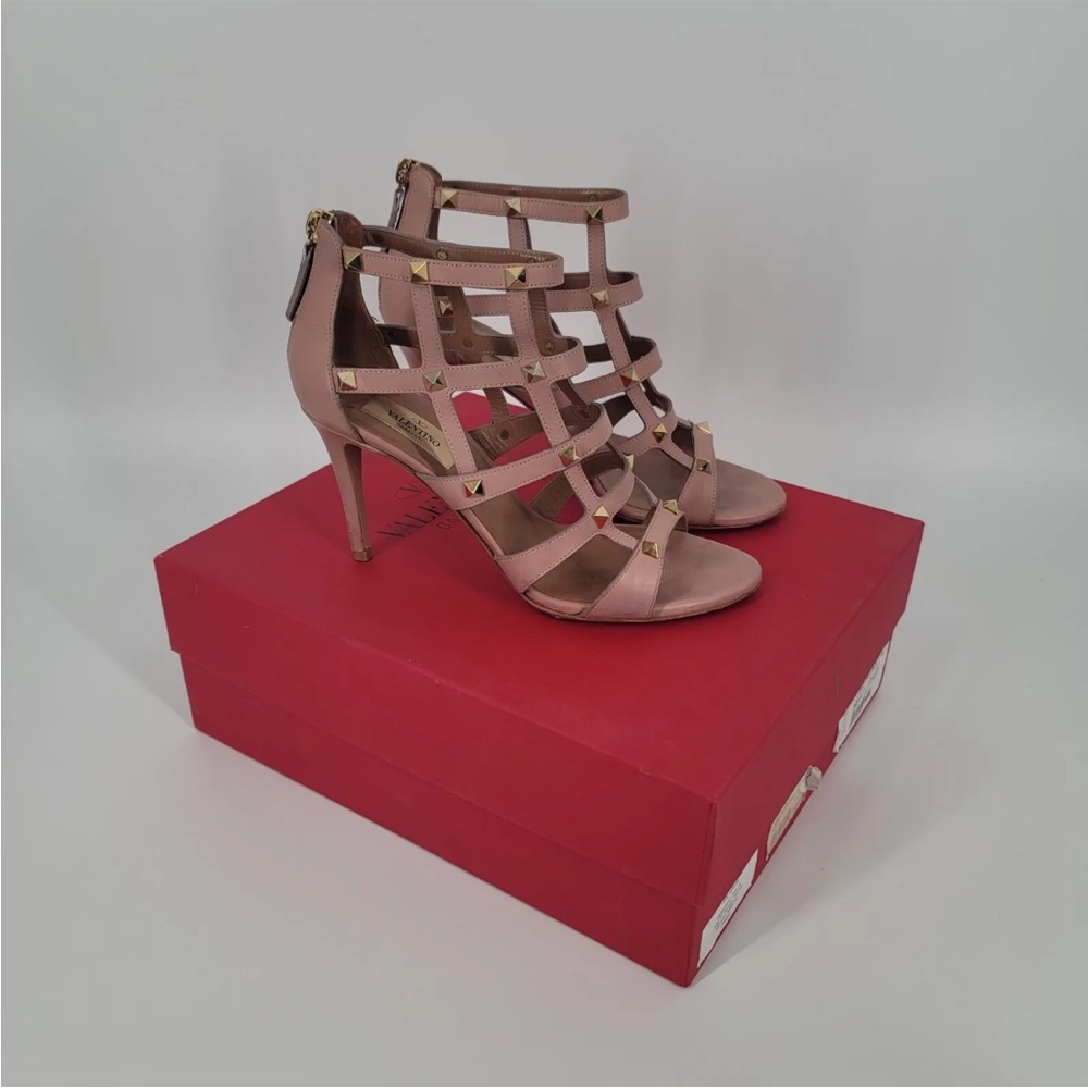 Valentino Garavani Rockstud zip up sandals
